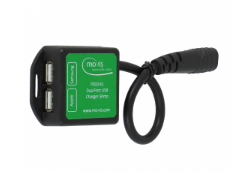 Dual Port isolated USB Charger 3Amp, R-net cable